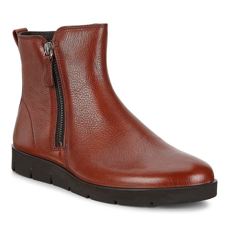 Women Boots Ecco Bella - Boots Brown - India ISTDCB432